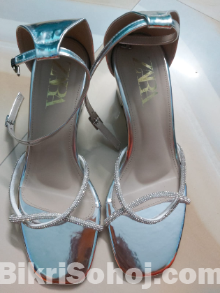 Zara company's shoes for sale.